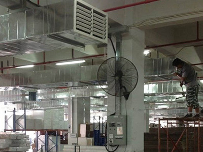 水簾風(fēng)機(jī)安裝注意事項(xiàng)有哪些？水簾風(fēng)機(jī)安裝效果展示